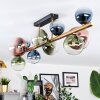 Chehalis Plafondlamp, Kogellampje Goud, Zwart, 10-lichts