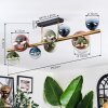 Chehalis Plafondlamp, Kogellampje Goud, Zwart, 10-lichts