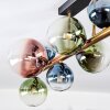 Chehalis Plafondlamp, Kogellampje Goud, Zwart, 10-lichts
