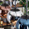 Gastor Hanglamp, Kogellampje, Hanglamp Blauw, Chroom, Groen, Koperkleurig, Rookkleurig, 5-lichts