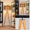 Flemming Staande lamp Natuurlijke kleuren, Zwart, 1-licht