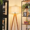 Flemming Staande lamp Natuurlijke kleuren, Zwart, 1-licht