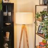 Flemming Staande lamp Natuurlijke kleuren, Zwart, 1-licht