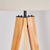 Flemming Staande lamp Natuurlijke kleuren, Zwart, 1-licht
