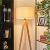 Flemming Staande lamp Natuurlijke kleuren, Zwart, 1-licht