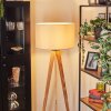 Flemming Staande lamp Natuurlijke kleuren, Zwart, 1-licht