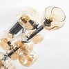 Ripoll Plafondlamp, Kogellampje Amber, 10-lichts
