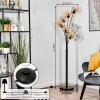 Koyoto Staande lamp 40 cm Amber, 6-lichts