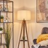 Flemming Staande lamp Natuurlijke kleuren, Zwart, 1-licht