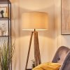 Flemming Staande lamp Natuurlijke kleuren, Zwart, 1-licht