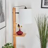 Venor Staande lamp Bruin, Natuurlijke kleuren, Zwart, 1-licht