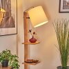Venor Staande lamp Bruin, Natuurlijke kleuren, Zwart, 1-licht