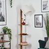 Venor Staande lamp Donkerbruin, Natuurlijke kleuren, Zwart, 1-licht