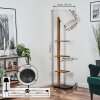 Venor Staande lamp Donkerbruin, Natuurlijke kleuren, Zwart, 1-licht