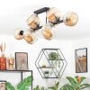 Ripoll Plafondlamp, Kogellampje Amber, 10-lichts