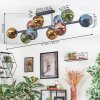 Koyoto Plafondlamp, Kogellampje Blauw, Goud, Groen, Koperkleurig, 10-lichts