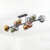 Koyoto Plafondlamp, Kogellampje Blauw, Goud, Groen, Duidelijk, Koperkleurig, 10-lichts