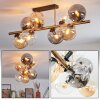 Gastor Plafondlamp, Kogellampje Goud, Zwart, 8-lichts