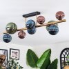 Chehalis Plafondlamp, Kogellampje Goud, Zwart, 10-lichts