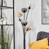 Koyoto Staande lamp 40 cm Amber, Duidelijk, Rookkleurig, 6-lichts