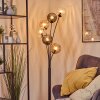 Koyoto Staande lamp 40 cm Amber, Duidelijk, Rookkleurig, 6-lichts