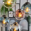 Gastor Plafondlamp, Kogellampje Blauw, Chroom, Groen, Duidelijk, Koperkleurig, Rookkleurig, 5-lichts