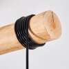 Koyoto Hanglamp, Kogellampje, Hanglamp Natuurlijke kleuren, Zwart, 5-lichts