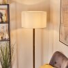 Flemming Staande lamp Natuurlijke kleuren, Zwart, 1-licht