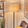 Flemming Staande lamp Natuurlijke kleuren, Zwart, 1-licht