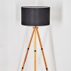 Flemming Staande lamp Natuurlijke kleuren, Zwart, 1-licht