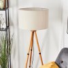 Flemming Staande lamp Natuurlijke kleuren, Zwart, 1-licht