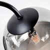 Chehalis Plafondlamp, Kogellampje 58 cm Rookkleurig, 6-lichts