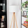Flemming Staande lamp Natuurlijke kleuren, Zwart, 1-licht