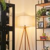Flemming Staande lamp Natuurlijke kleuren, Zwart, 1-licht