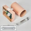 Javel Wandlamp, Muurspot Roze, Wit, 1-licht