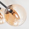 Chehalis Plafondlamp, Kogellampje 18 cm Amber, 6-lichts
