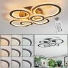 Ronak Plafondlamp LED Zwart, 1-licht, Afstandsbediening
