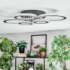 Ronak Plafondlamp LED Zwart, 1-licht, Afstandsbediening