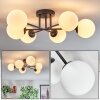 Chehalis Plafondlamp, Kogellampje 55 cm Wit, 6-lichts