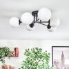 Chehalis Plafondlamp, Kogellampje 55 cm Wit, 6-lichts