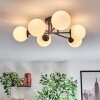Chehalis Plafondlamp, Kogellampje 55 cm Wit, 6-lichts