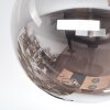 Chehalis Plafondlamp, Kogellampje 34 cm Rookkleurig, 3-lichts
