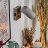 Javel Wandlamp, Muurspot Chroom, Zwart, 1-licht