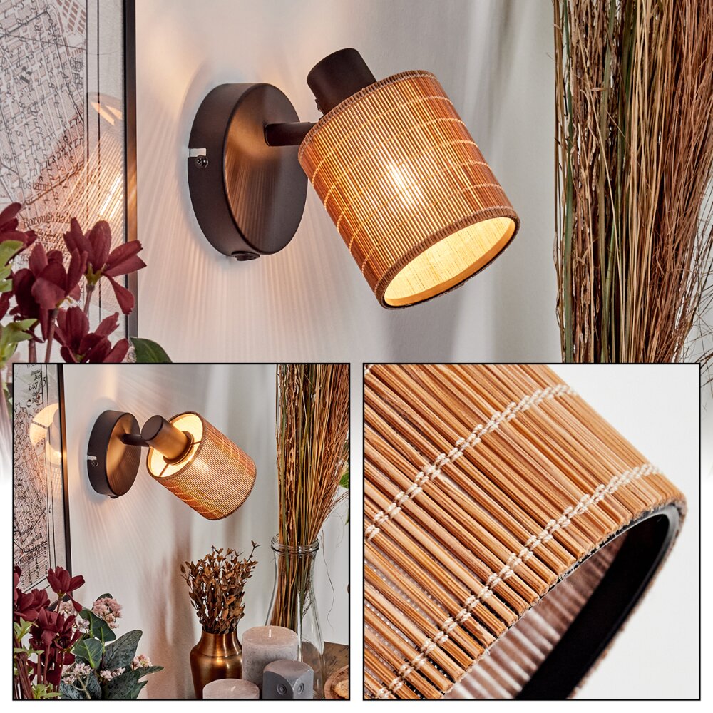 Kinnared Wandlamp, Muurspot Zwart, 1-licht main product photo