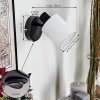 Fallhagen Wandlamp, Muurspot Zwart, 1-licht
