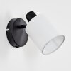 Fallhagen Wandlamp, Muurspot Zwart, 1-licht