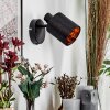 Fallhagen Wandlamp, Muurspot Zwart, 1-licht