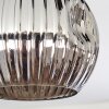Ripoll Plafondlamp, Kogellampje Chroom, Rookkleurig, 2-lichts
