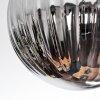 Chehalis Plafondlamp, Kogellampje Rookkleurig, 3-lichts