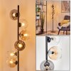 Koyoto Kogellampje, Staande lamp 32 cm Amber, Duidelijk, Rookkleurig, 6-lichts